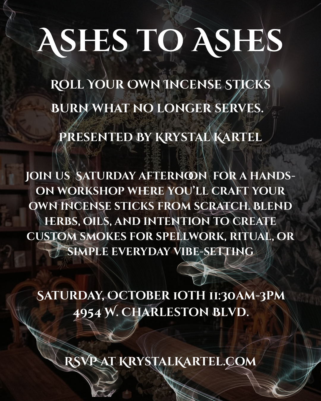 Ashes to Ashes in store