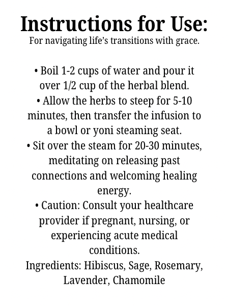 Menopause Ease Yoni Steam