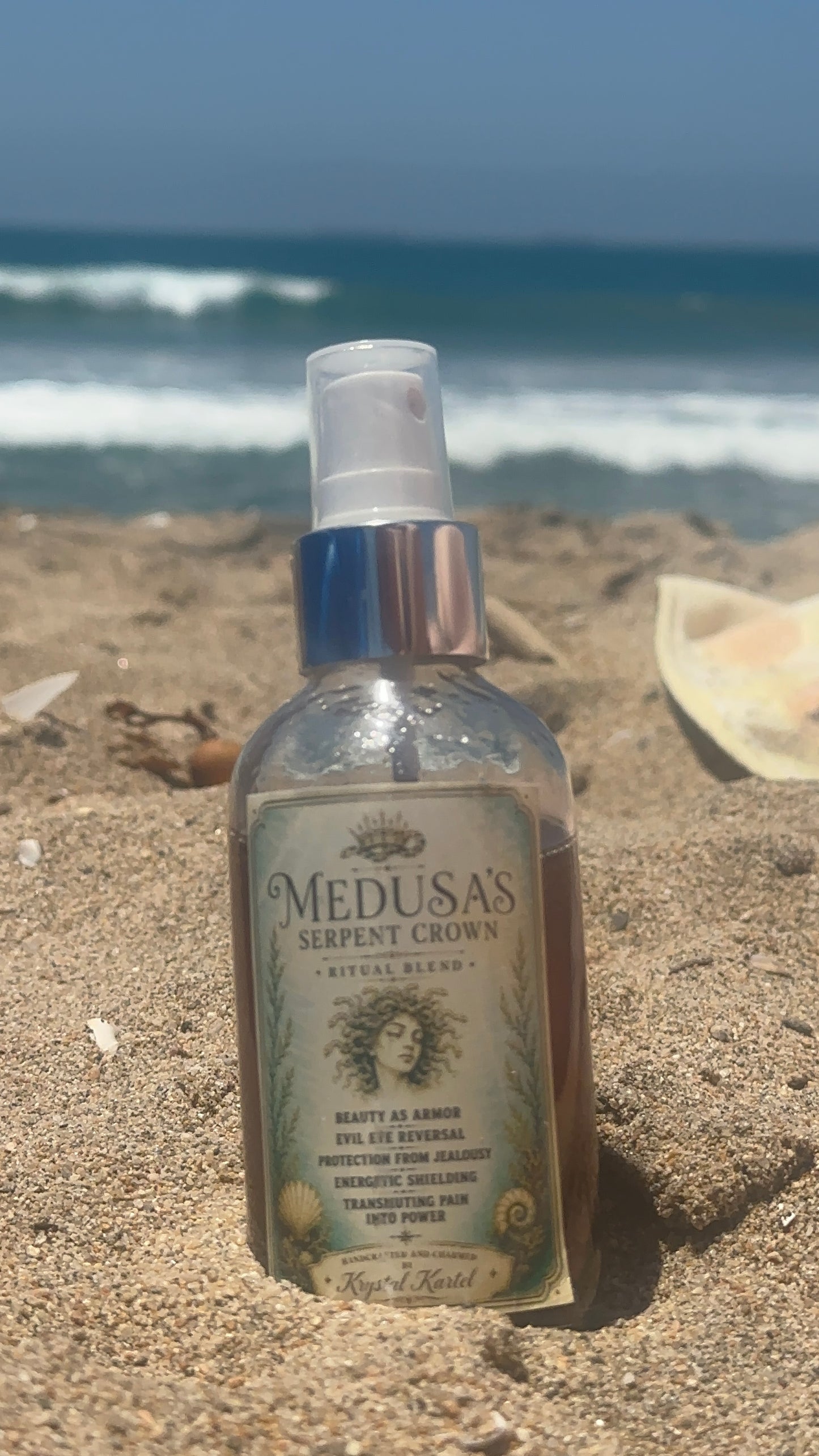 Medusa’s Serpent Crown Ritual Spray