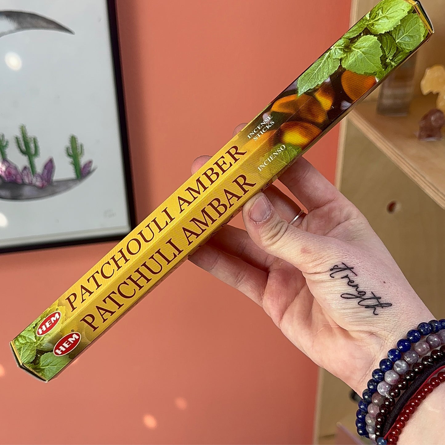Patchouli Amber Incense Sticks