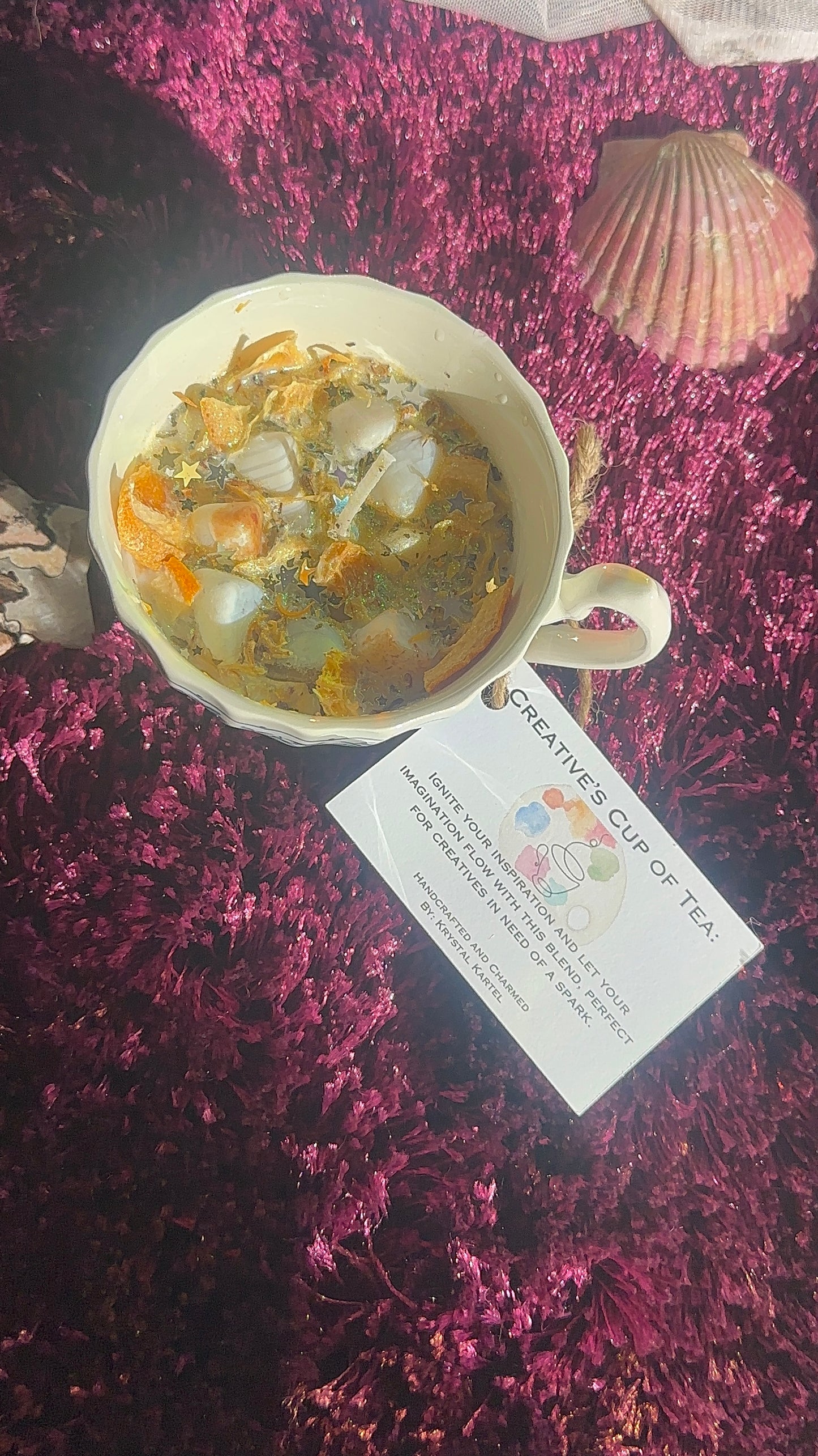 Creatives Cup of Tea: Tea Cup Candle