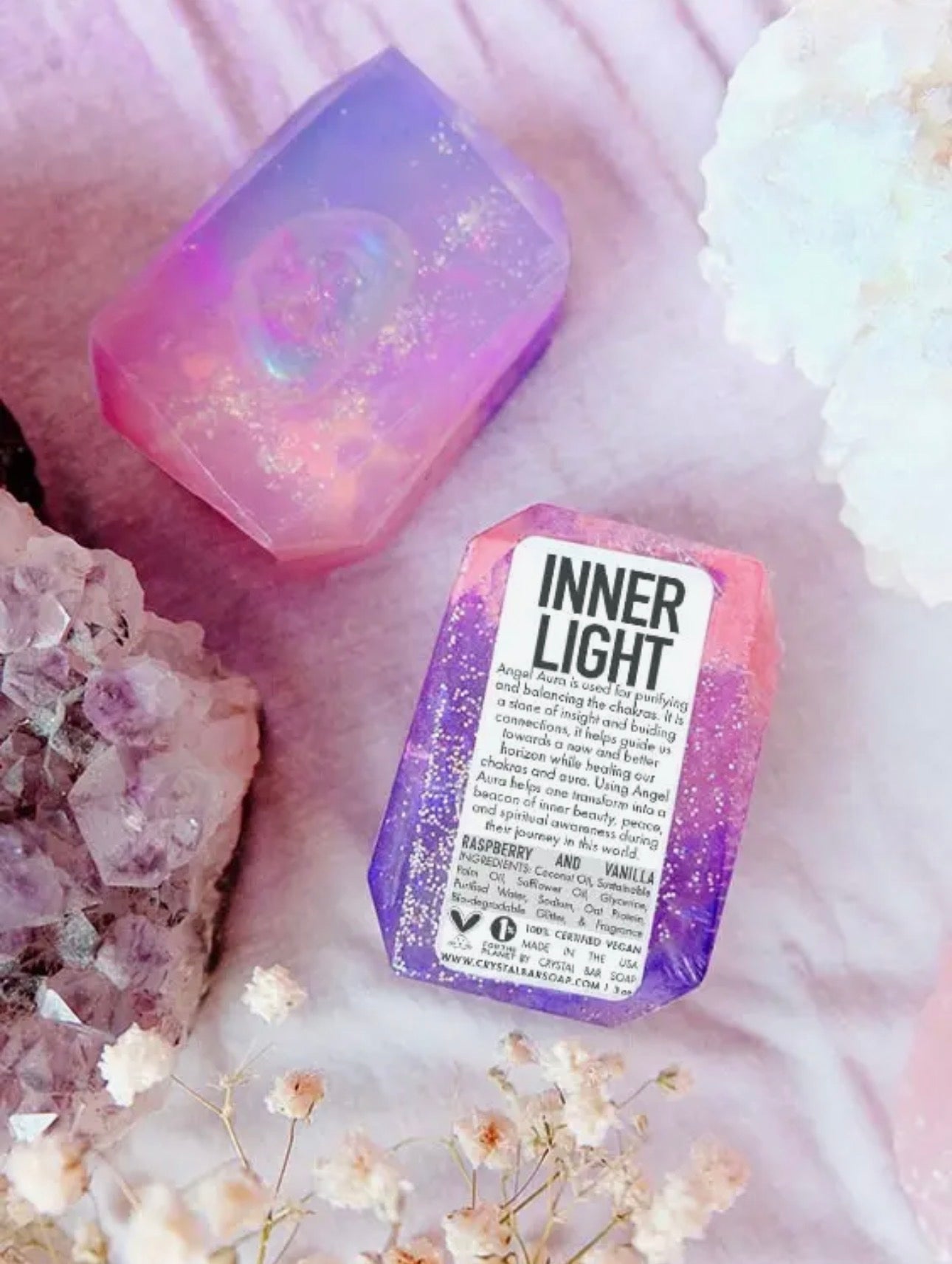 Inner Light Angel Aura infused soap