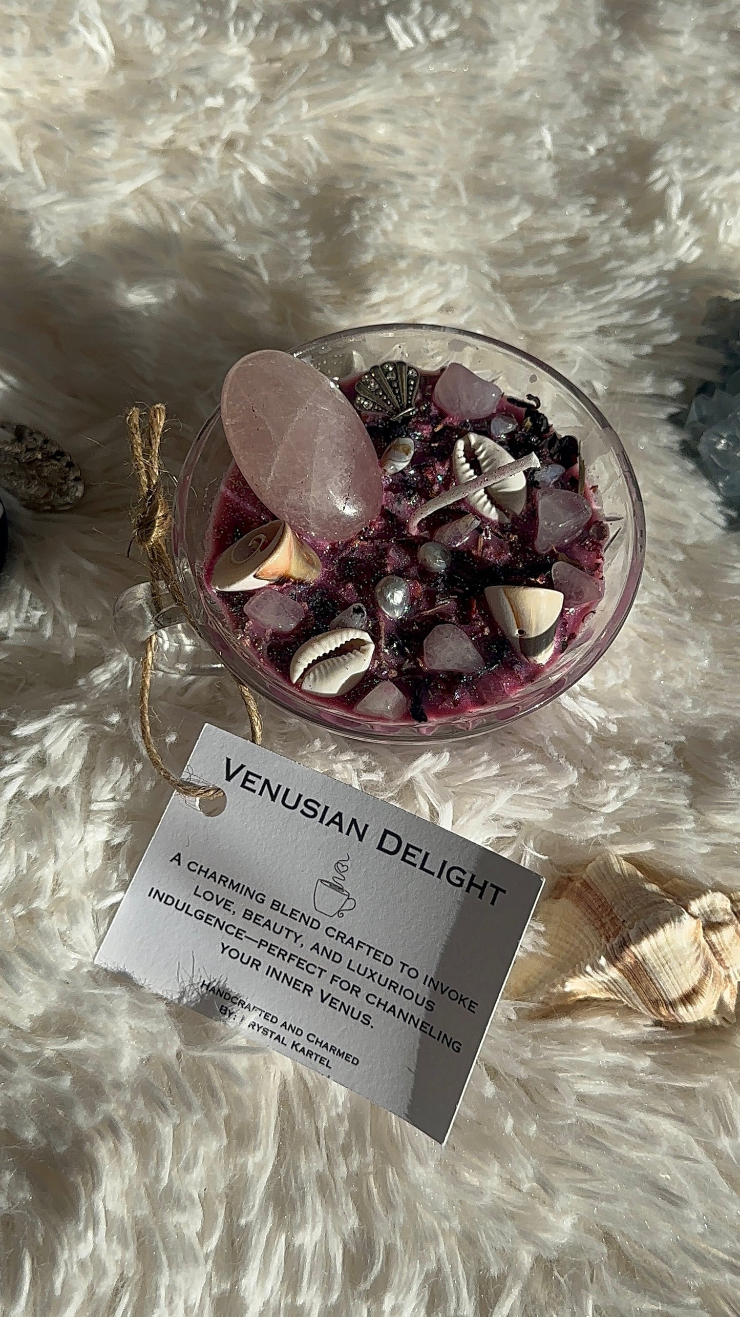 Venusian Delight Tea Cup Candle