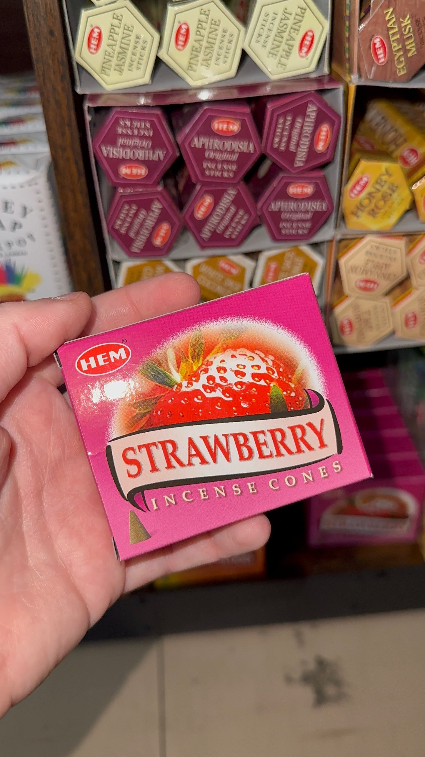Strawberry Incense Cones