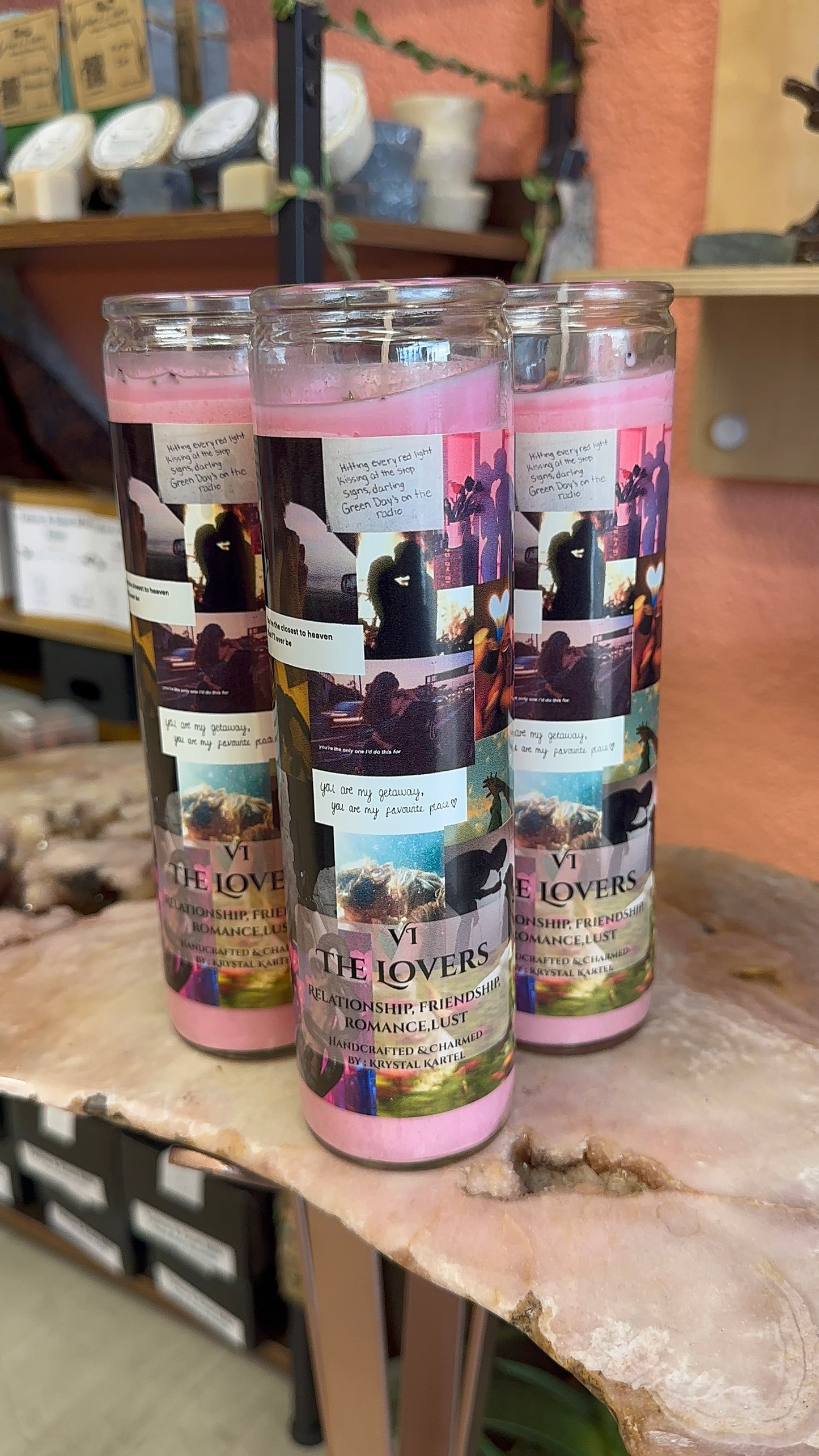 Tarot Ritual Candles