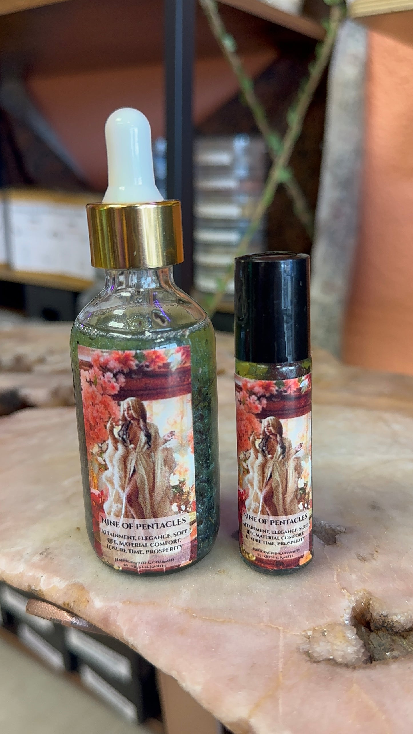 Nine of Pentacles Ritual Blend