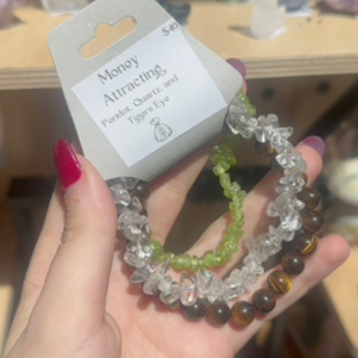 Money Attracting Bracelet Stack