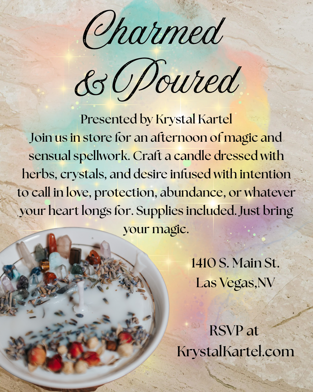 Charmed & Poured ✨at Dark Sister✨