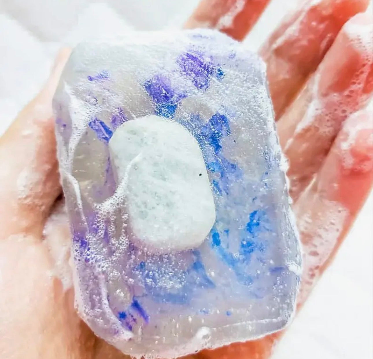 Moon Child Rainbow Moonstone infused soap