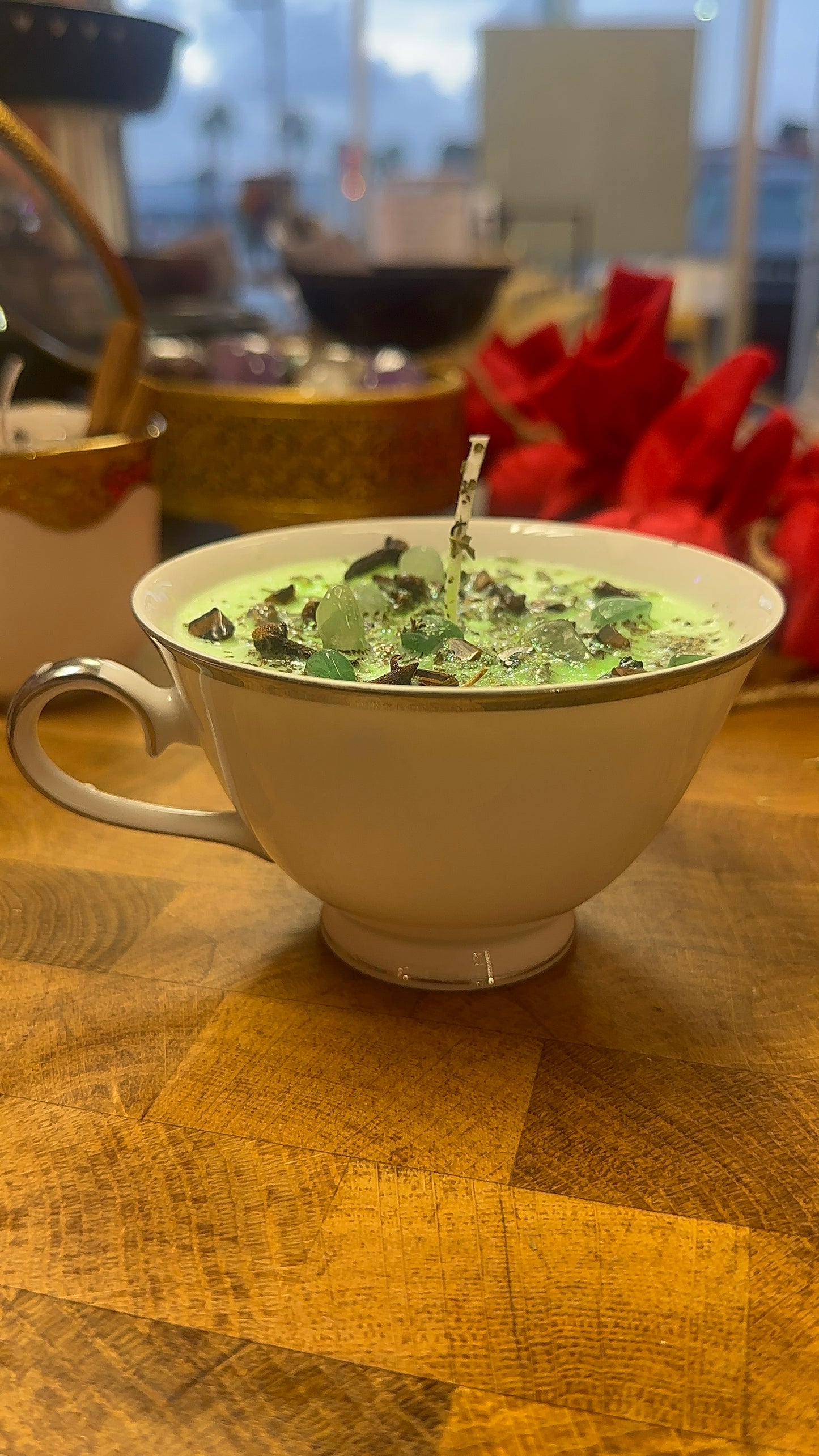 Money Matcha candle