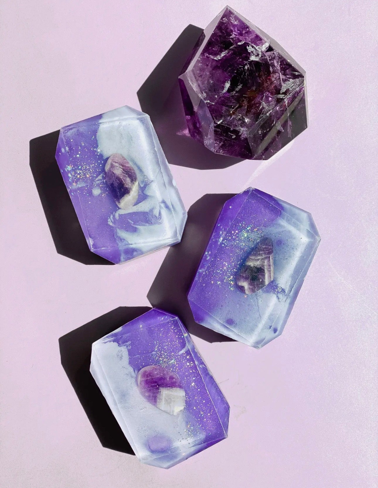 Enlightened Visions Amethyst infused Soap