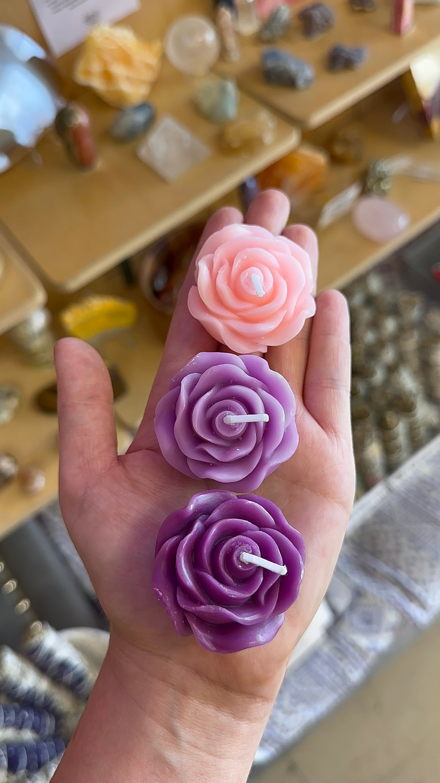Rose Candles