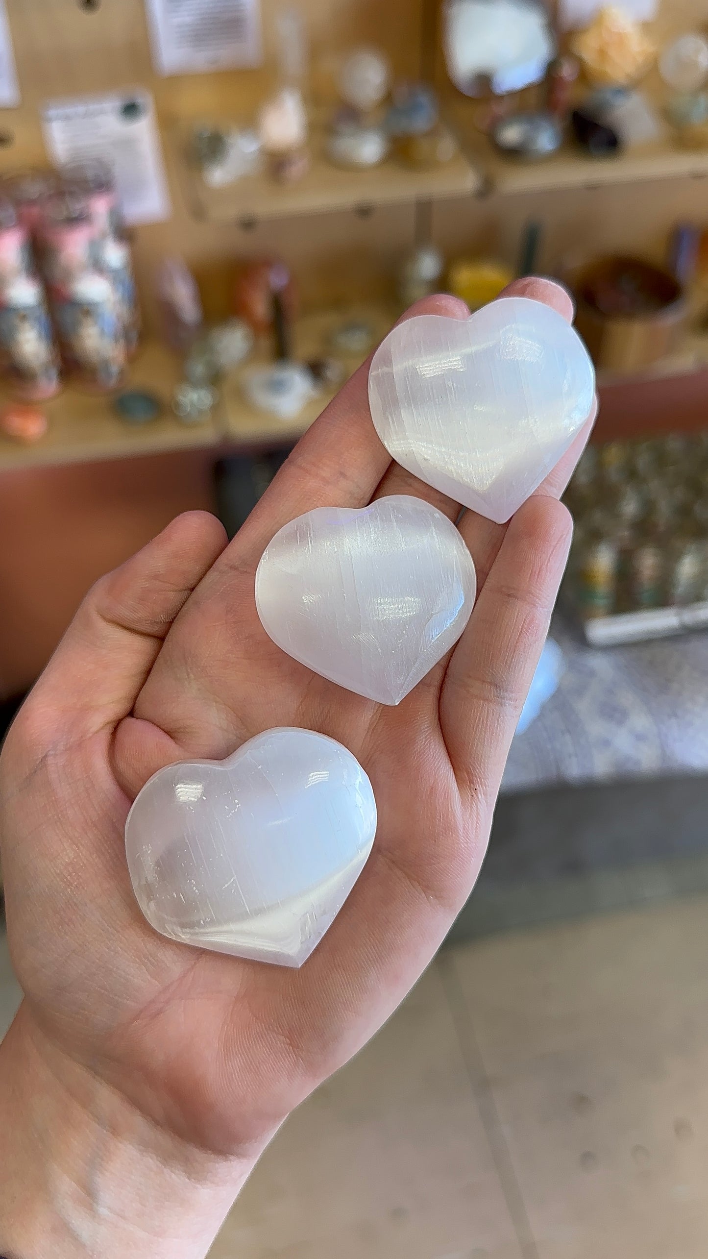 Selenite Heart