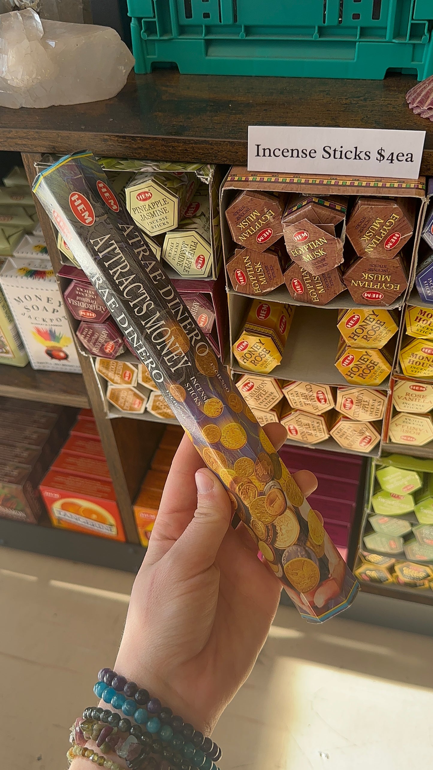 Attracts Money Incense Sticks