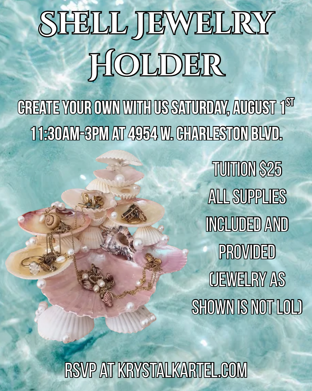 Shell Jewelry Holder