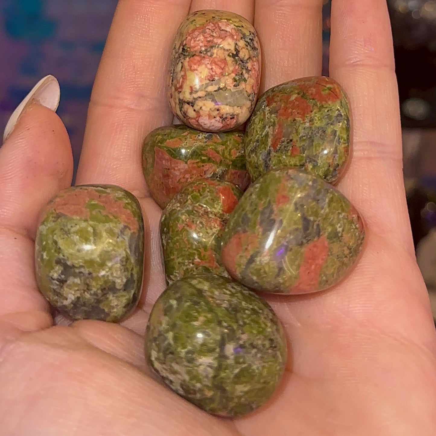 Unakite Tumbles