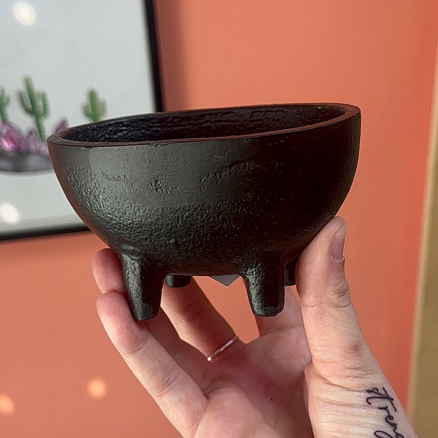 Mini Cast Iron Cauldron