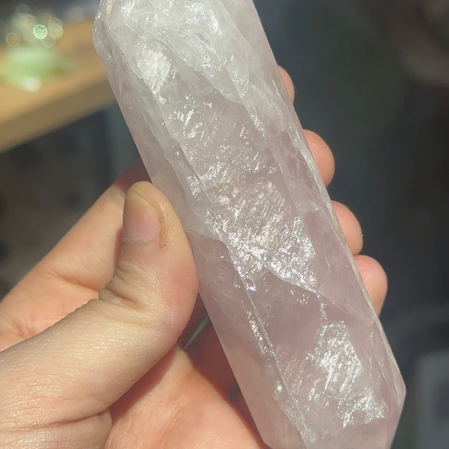 Double Terminated Rose Quartz