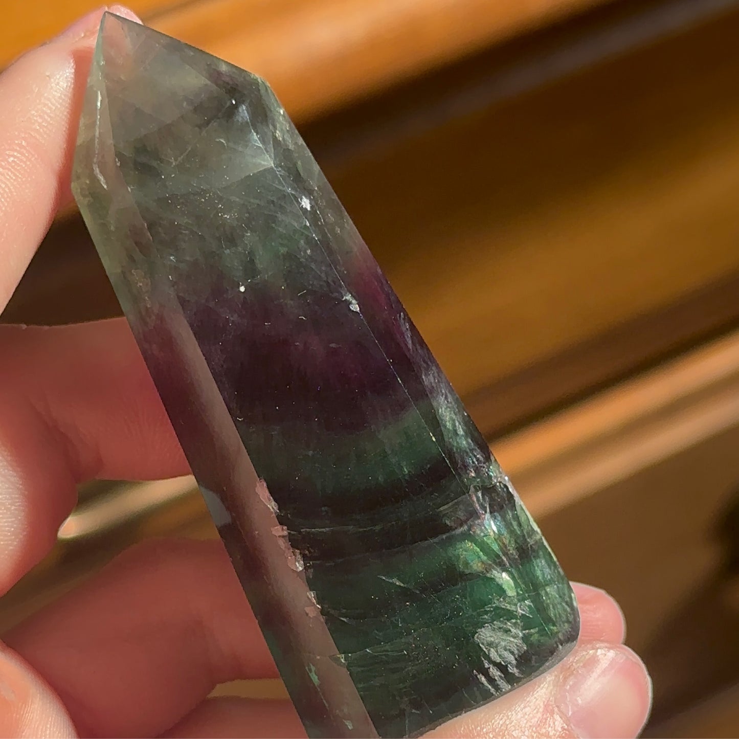 Rainbow Fluorite Tower