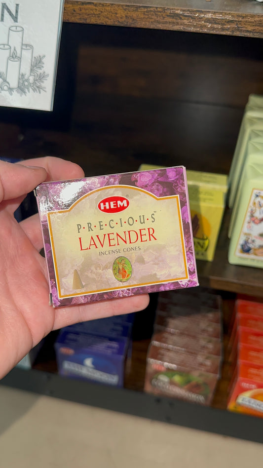 Lavender Incense Cones
