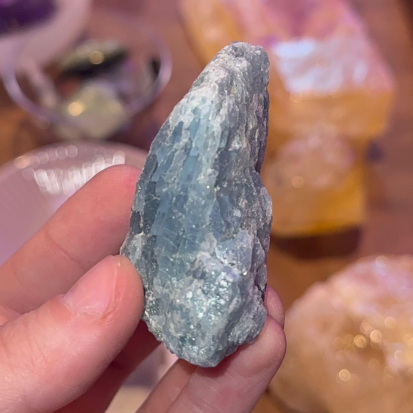 Raw Aquamarine Chunk B.