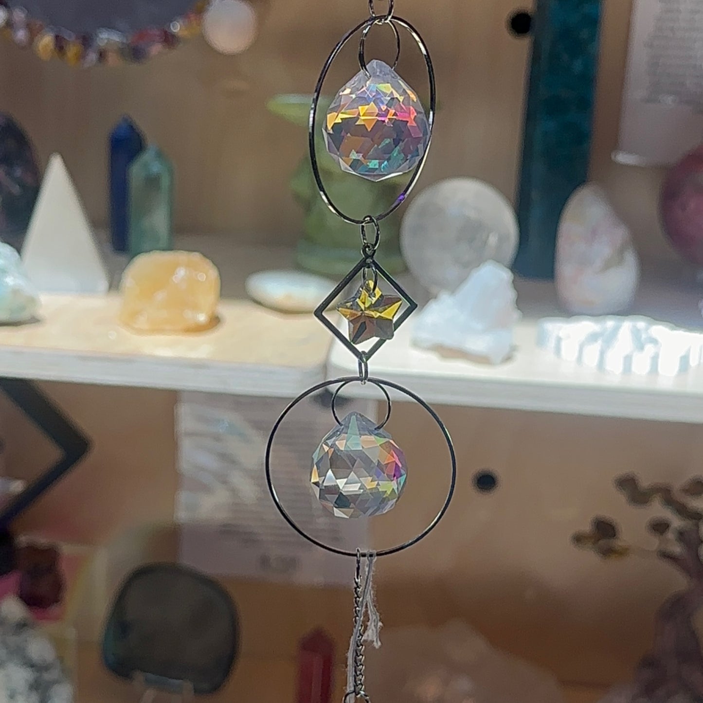 Extra Silver Fairy Sun catcher E.