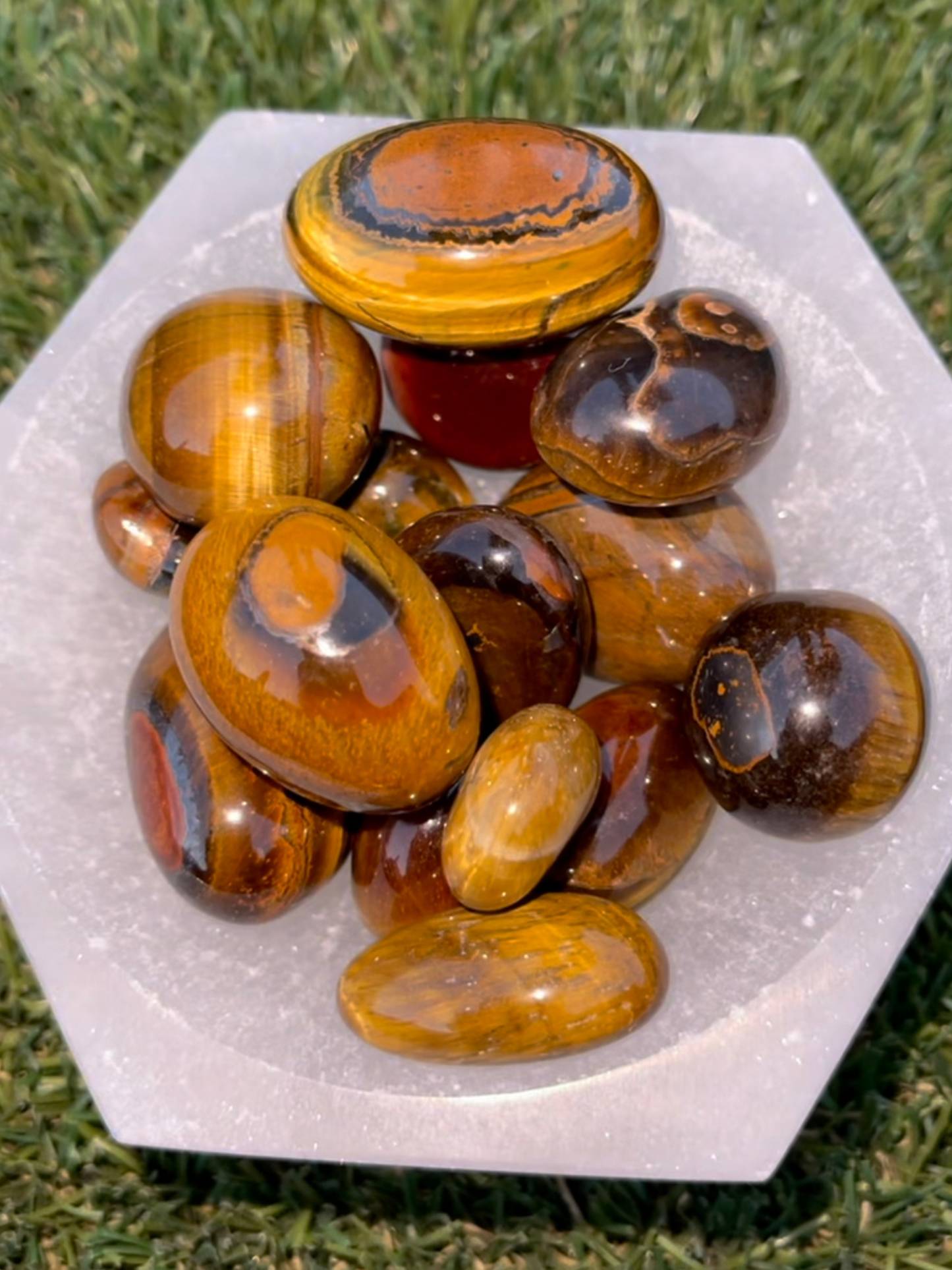 Tigers Eye Tumbles