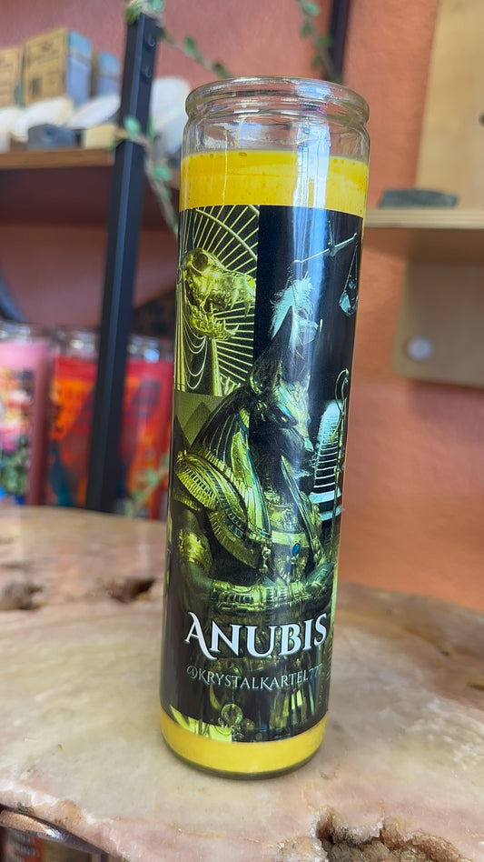 Anubis Devotional Candle
