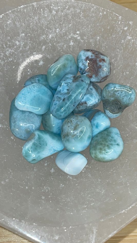 Larimar Tumbles