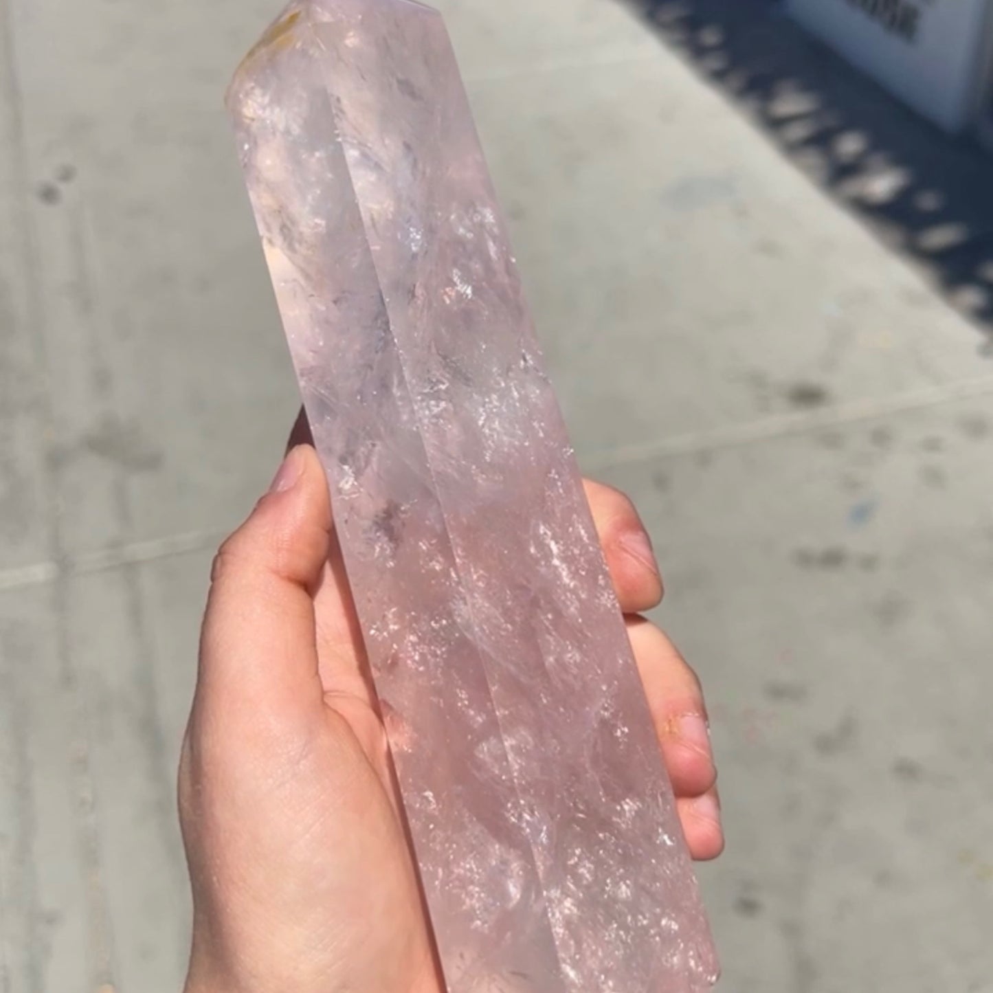 Double Terminated Rose Quartz