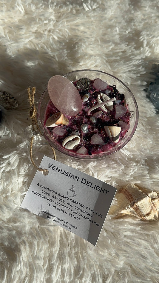 Venusian Delight Tea Cup Candle