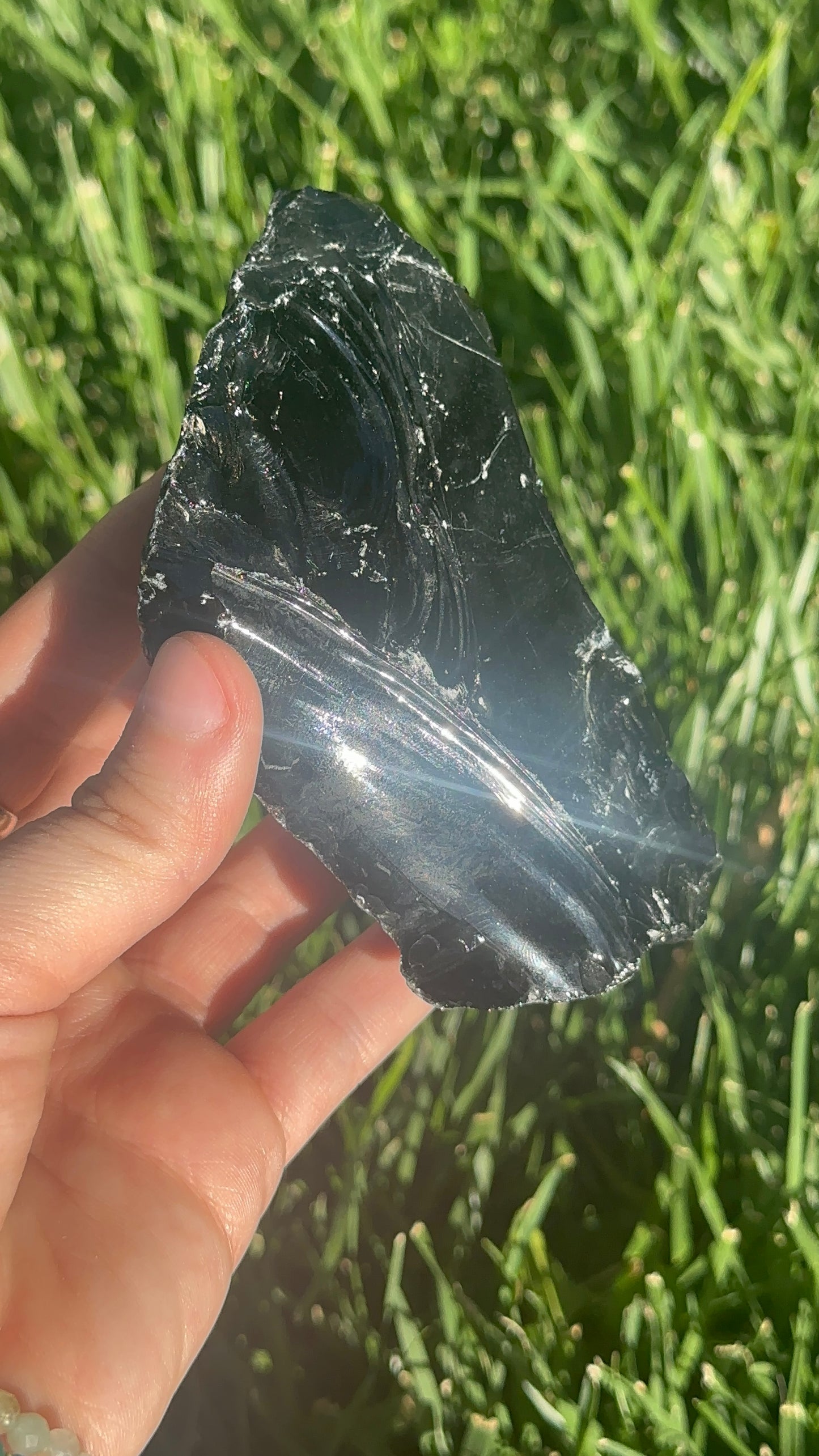 Raw Black Obsidian Chunk
