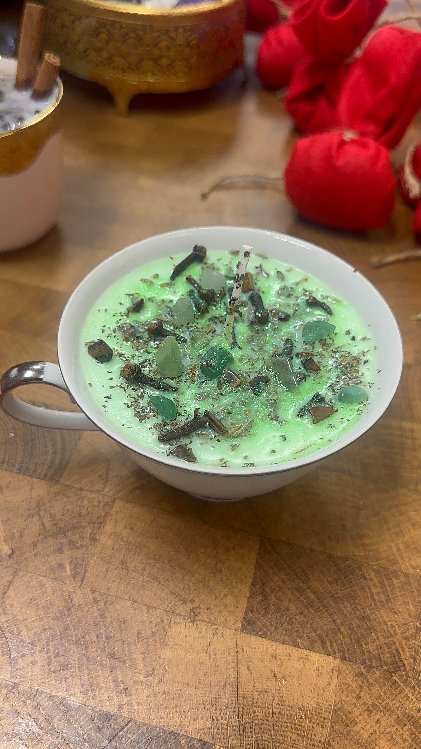 Money Matcha candle