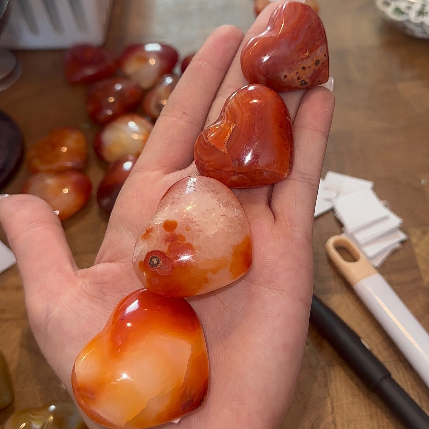 Carnelian Hearts