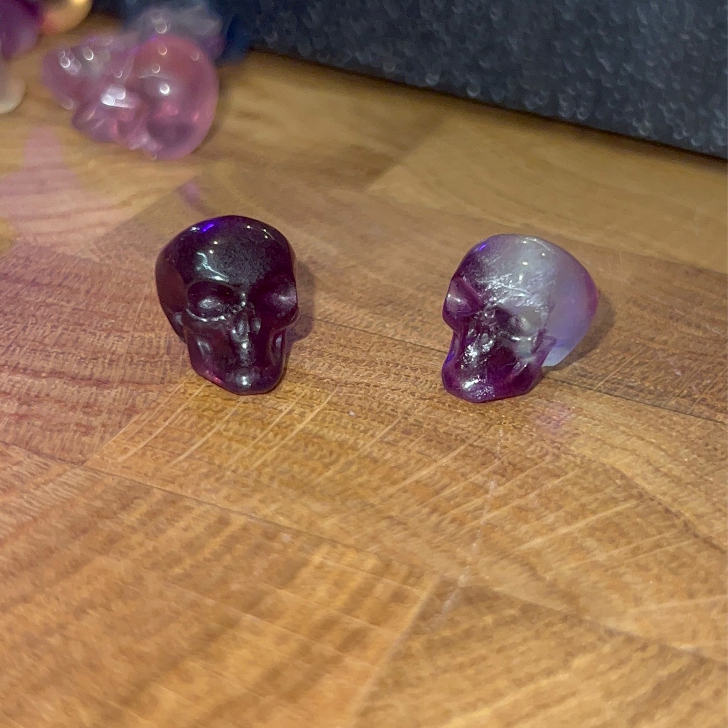 Mini Fluorite Skull