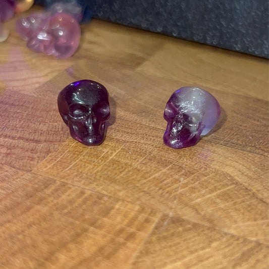 Mini Fluorite Skull