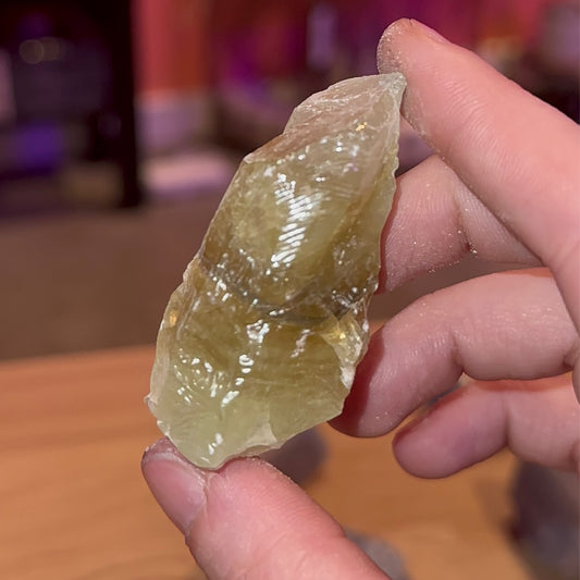 Green Calcite chunk