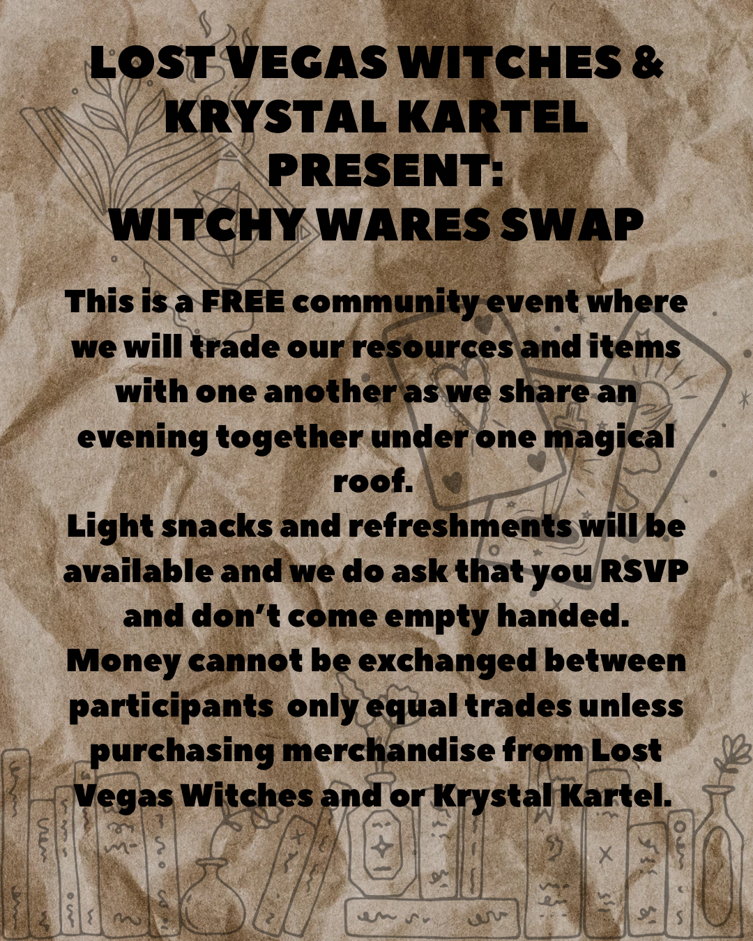 Witchy Wares Swap
