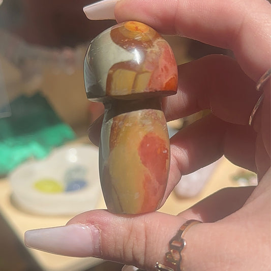 Desert Jasper Mushroom