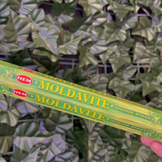 Moldavite Incense Sticks