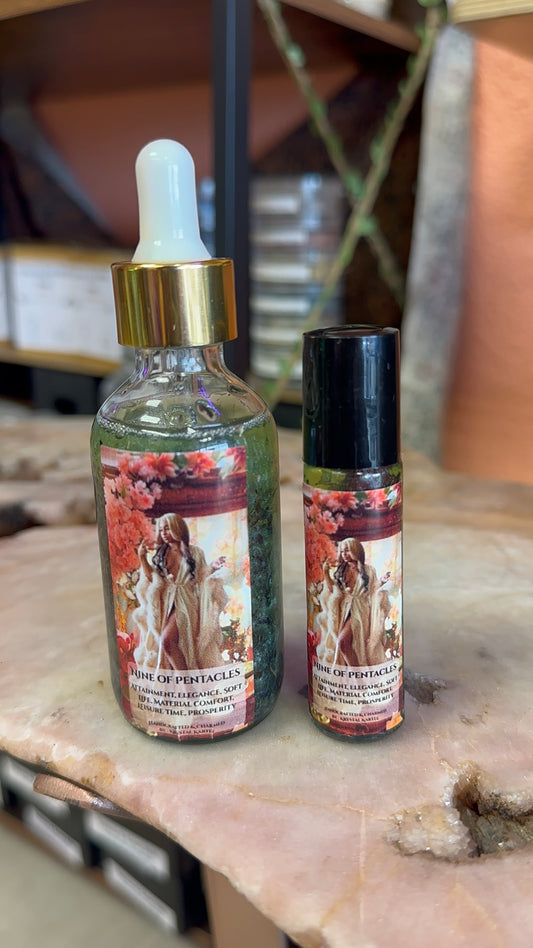 Nine of Pentacles Ritual Blend