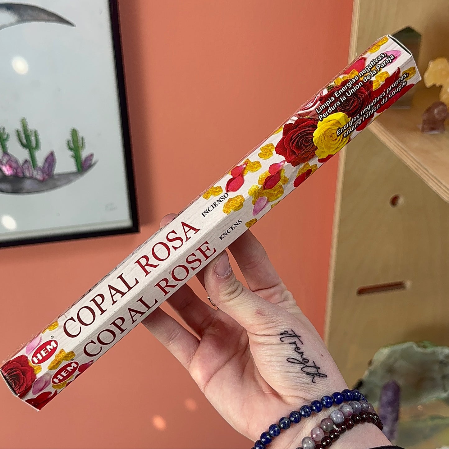 Copal Rose Incense Sticks