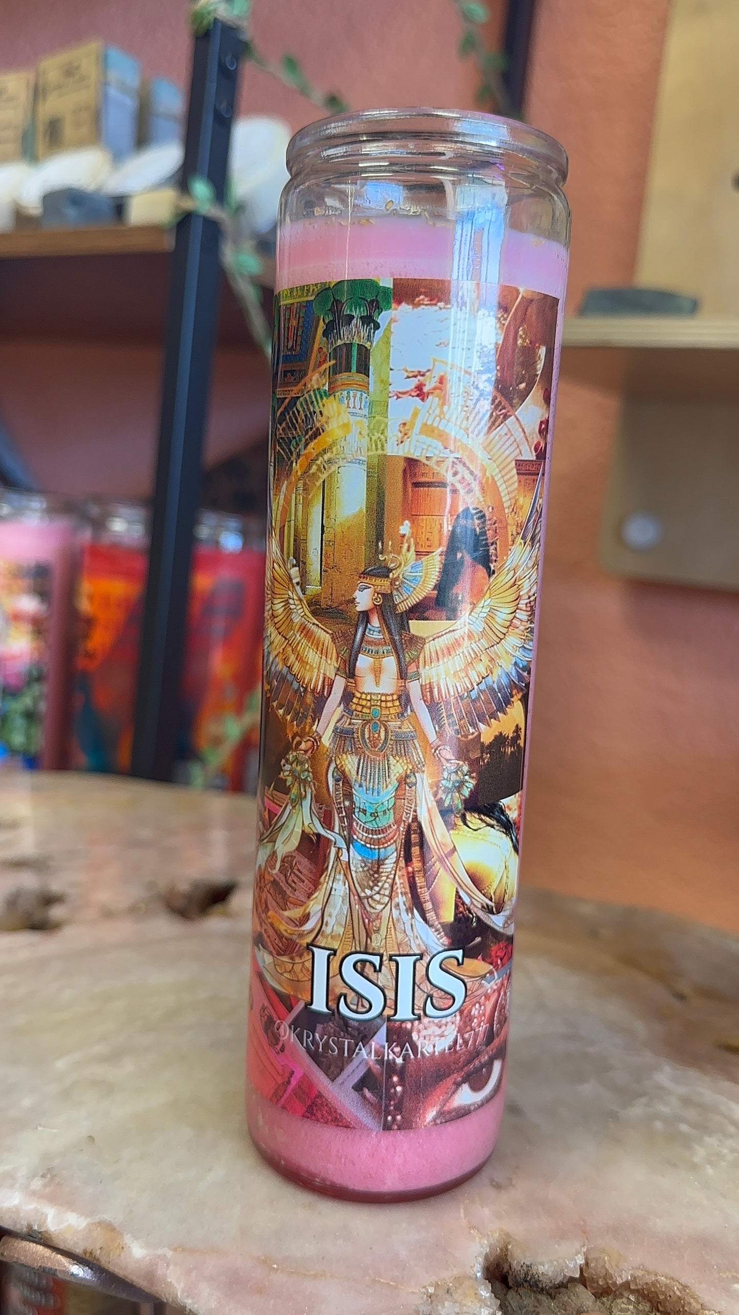 Isis Devotional Candle