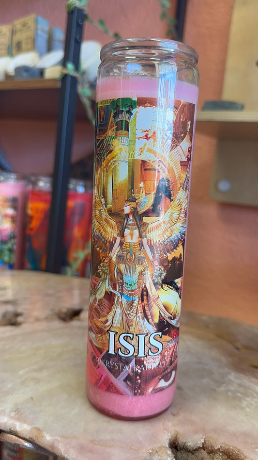 Isis Devotional Candle