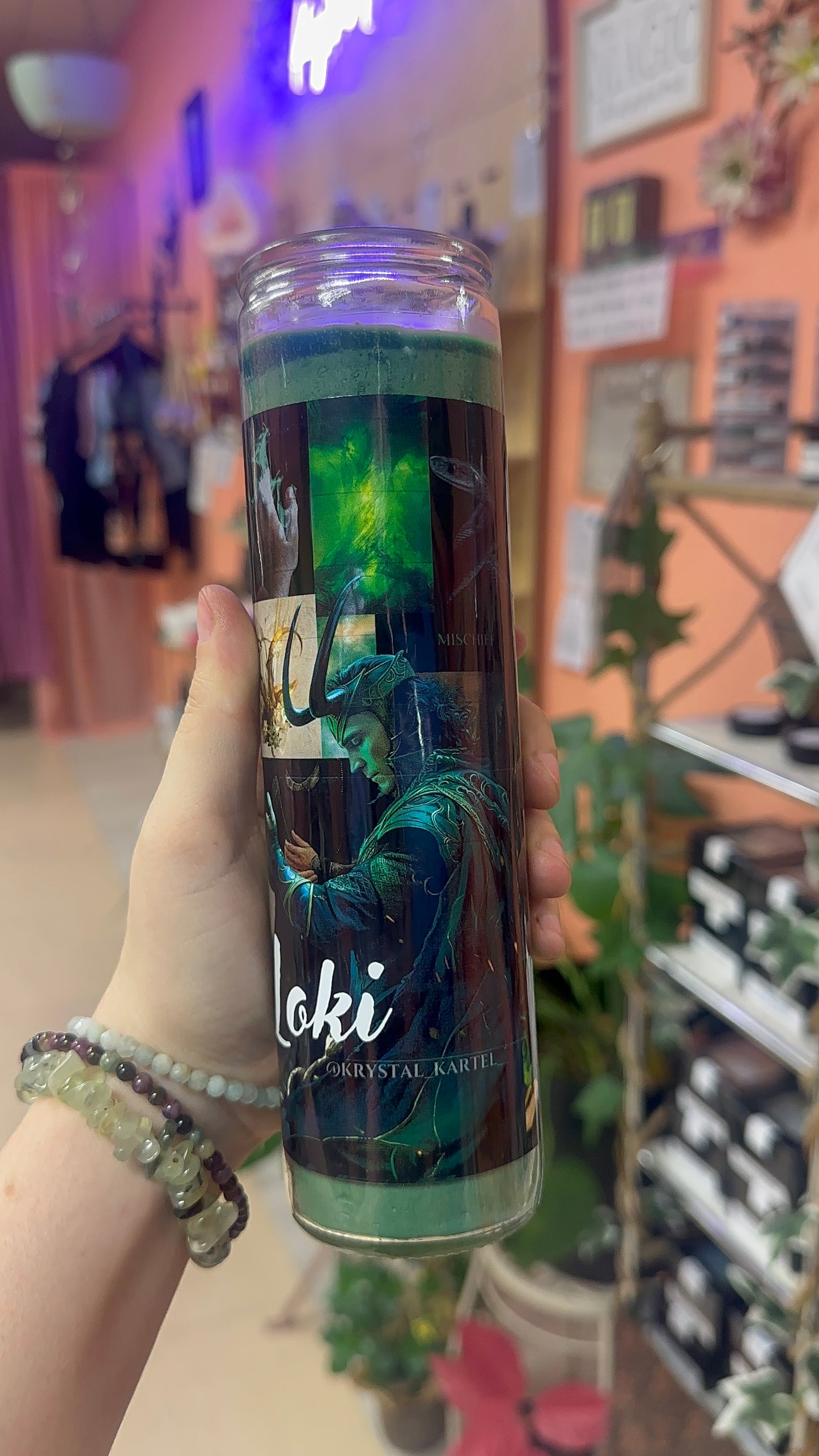 Loki Devotional Candle