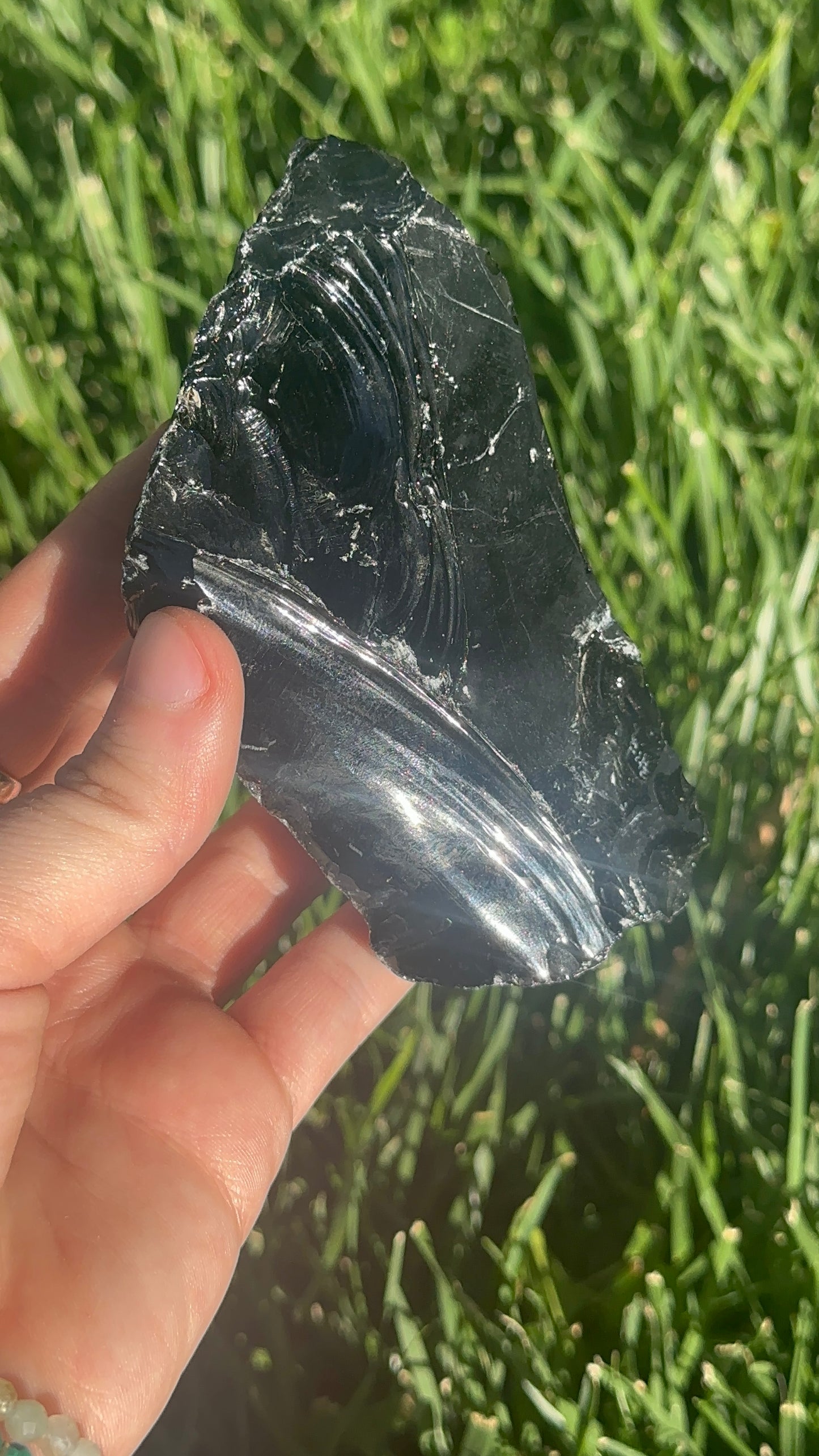 Raw Black Obsidian Chunk