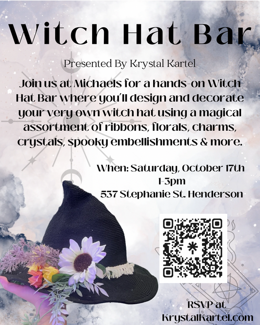 Witch Hat Bar at ✨Michael’s✨ 10/17