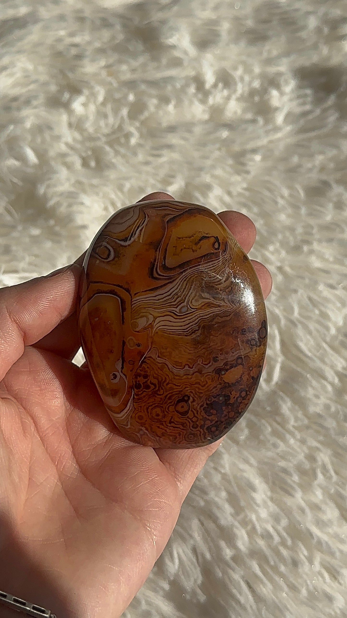 Sardonyx Palmstone