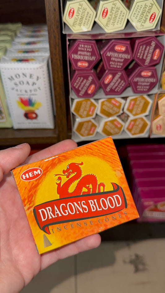 Dragons Blood Incense Cones
