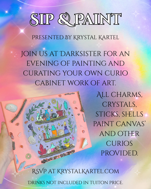 Sip & Paint at DarkSister